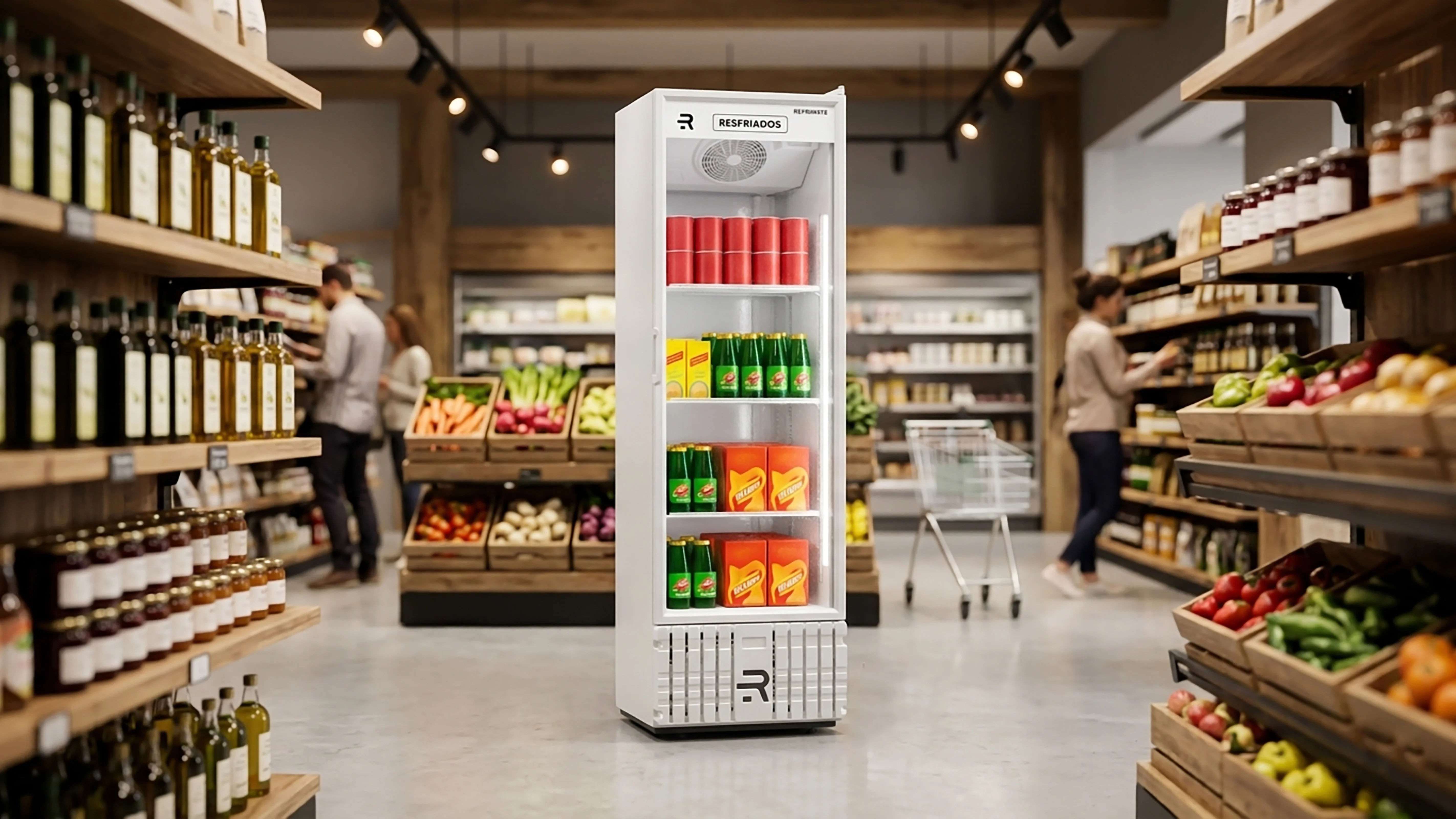 Visicooler Refrigerados 570L Puerta de Vidrio - VCM570PV