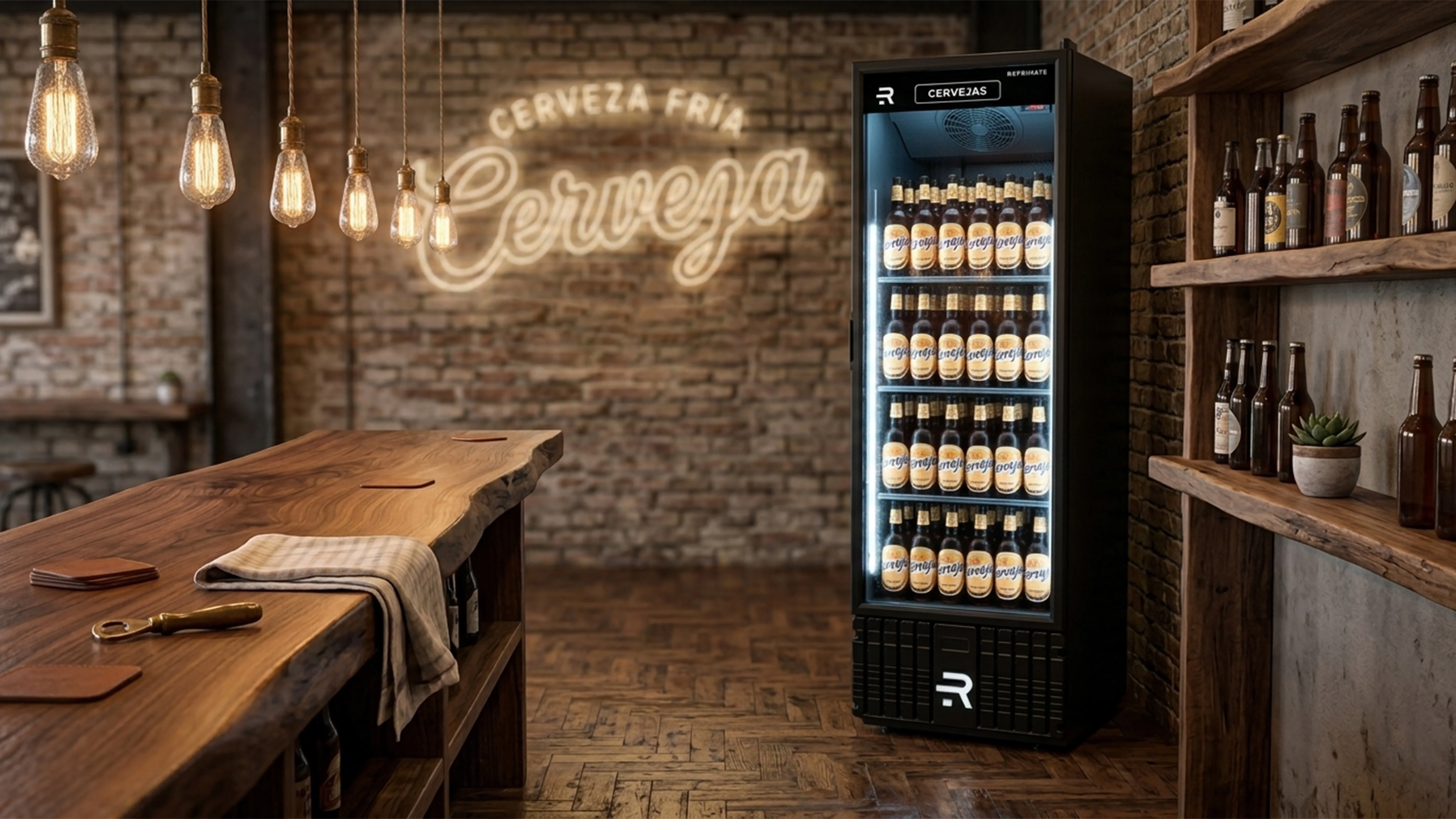 Visicooler P/Cerveza Puerta de Vidrio - VCCE230PV