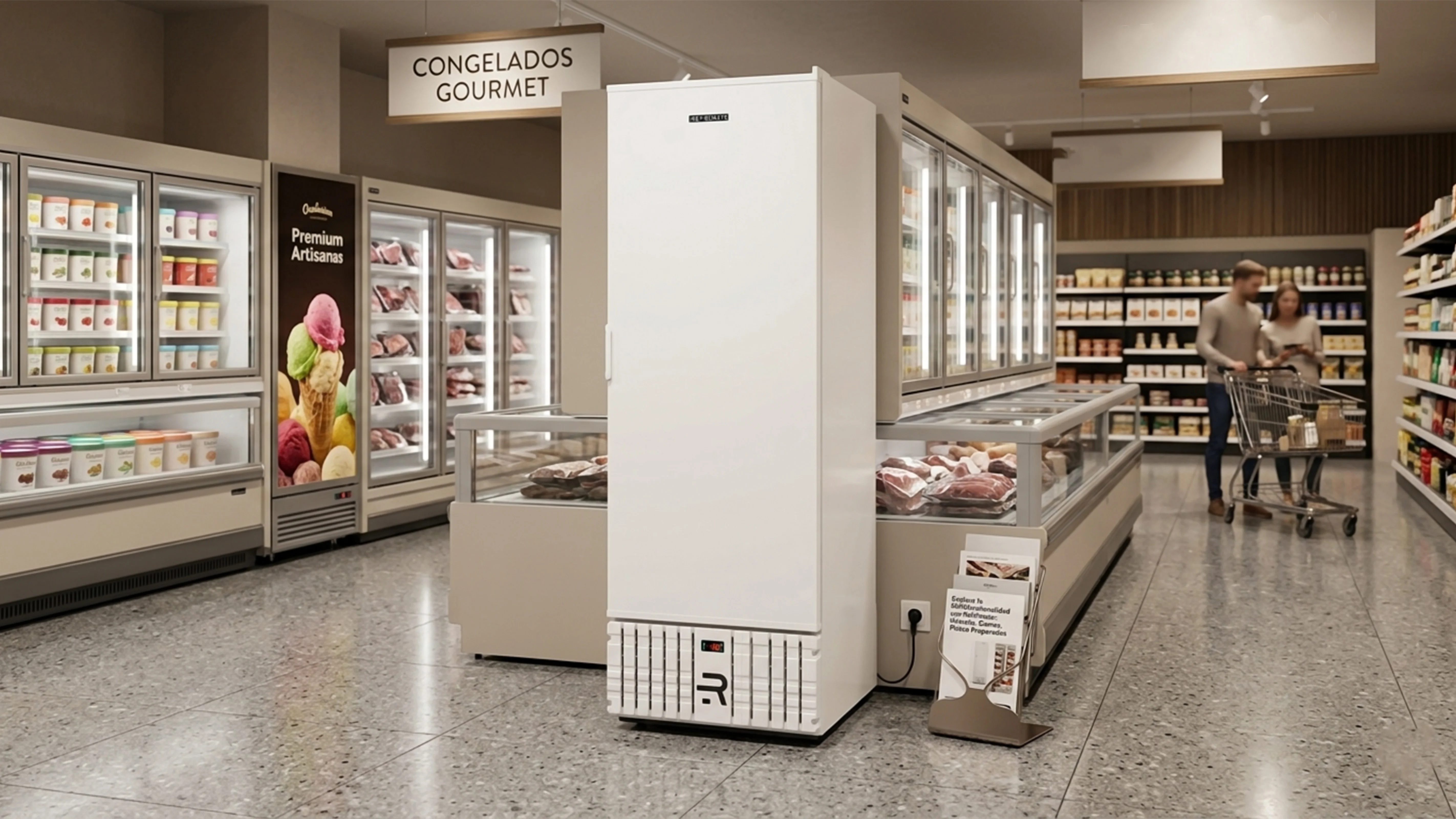 Visicooler P/Congelados Aire Forzado - VCCO570PS AF