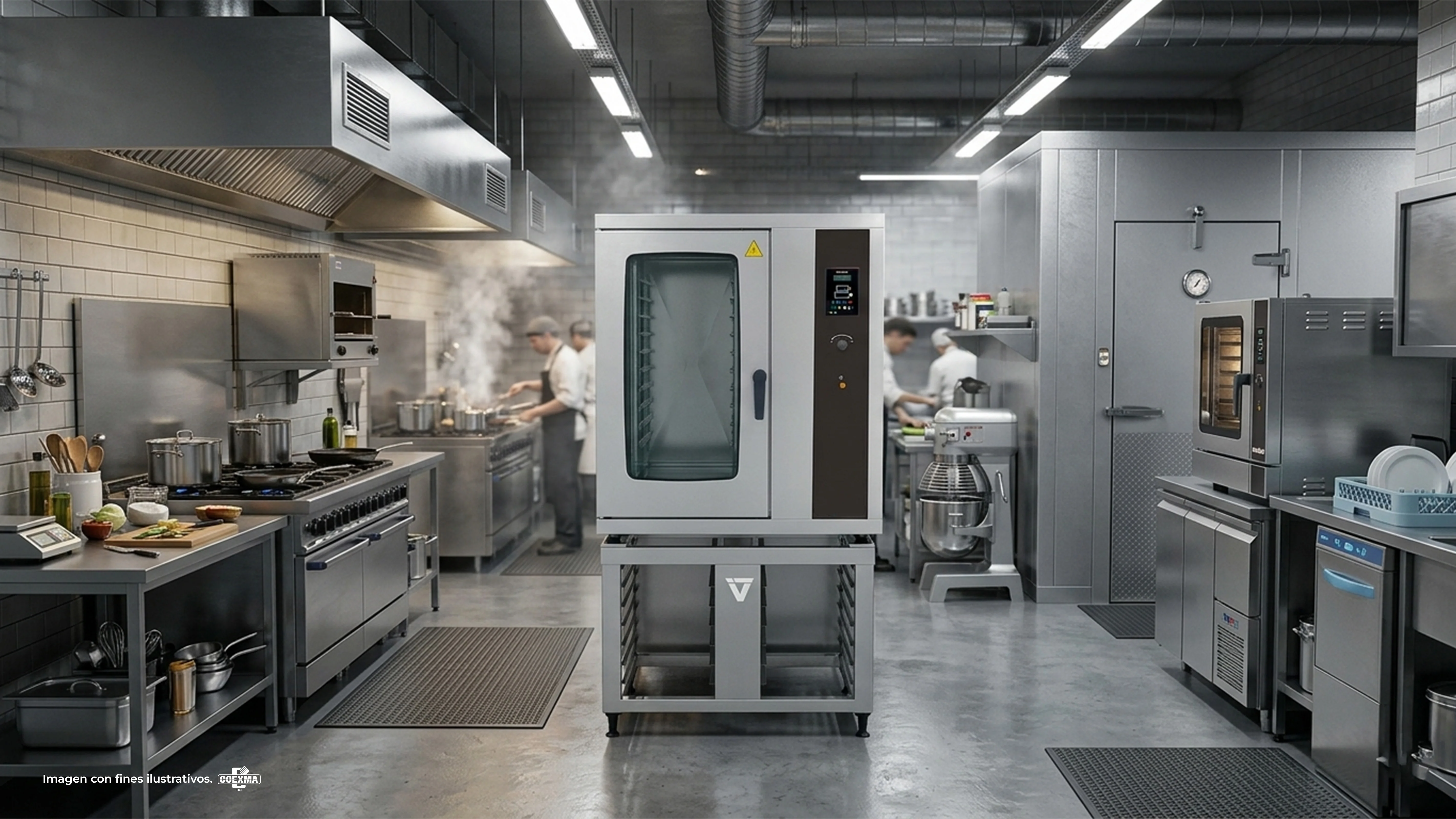 Horno Eléctrico Industrial / Combinado / FCDB10E / CFC / Don Bidone