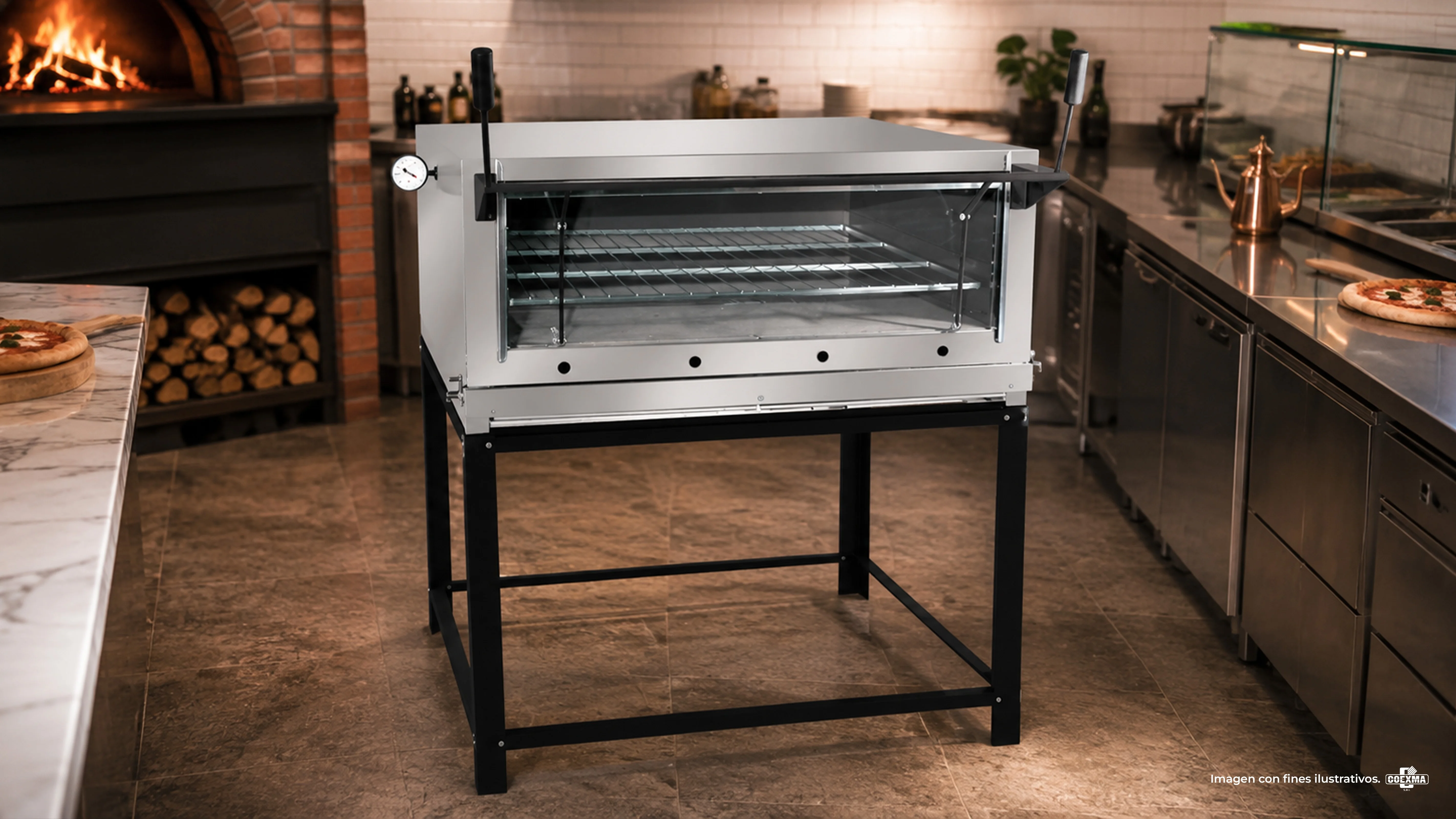 Horno a Gas 90X90 FIRI-110