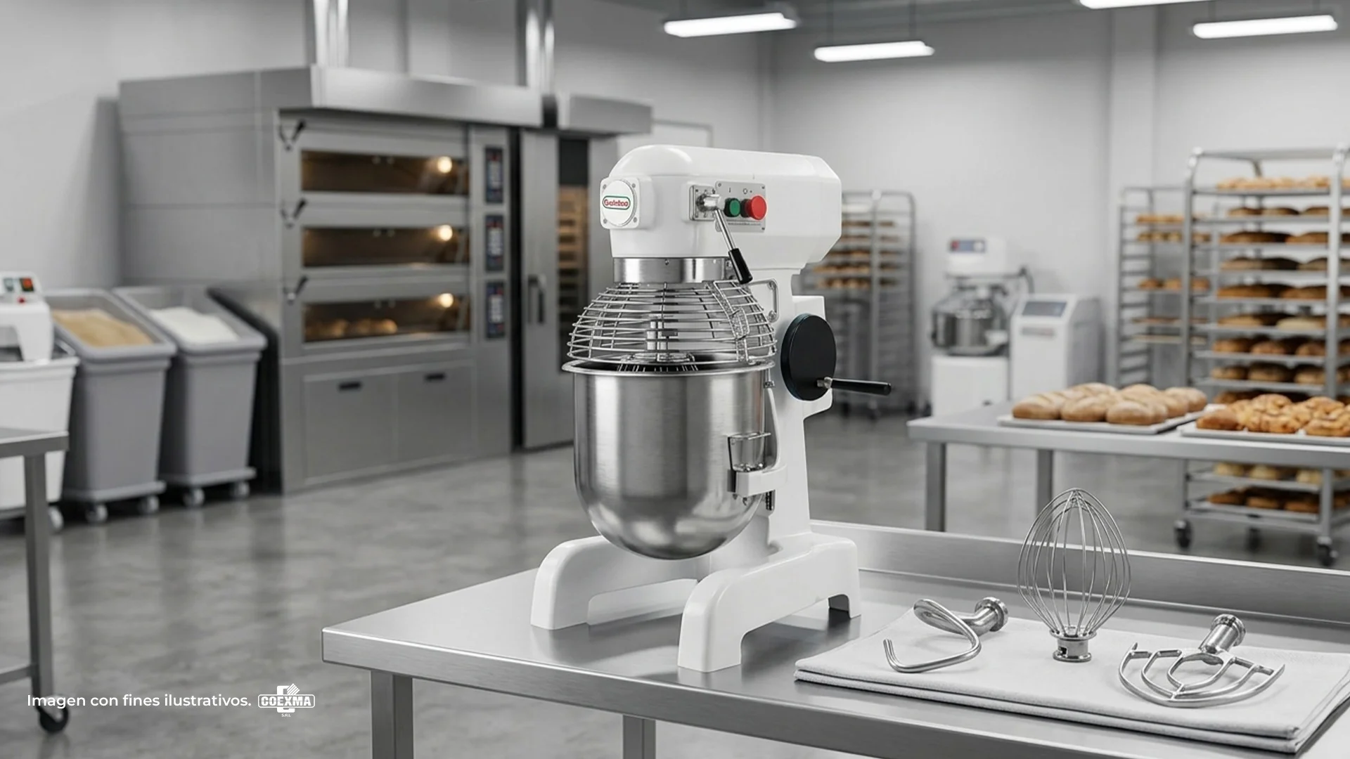 BATIDORA DE ALIMENTOS GBPA-15. 15 LTS