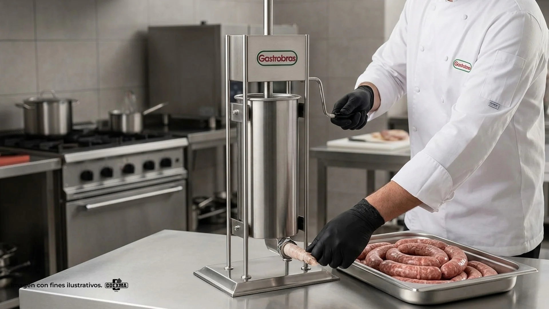 Embutidor de Chorizo Manual GECM-7