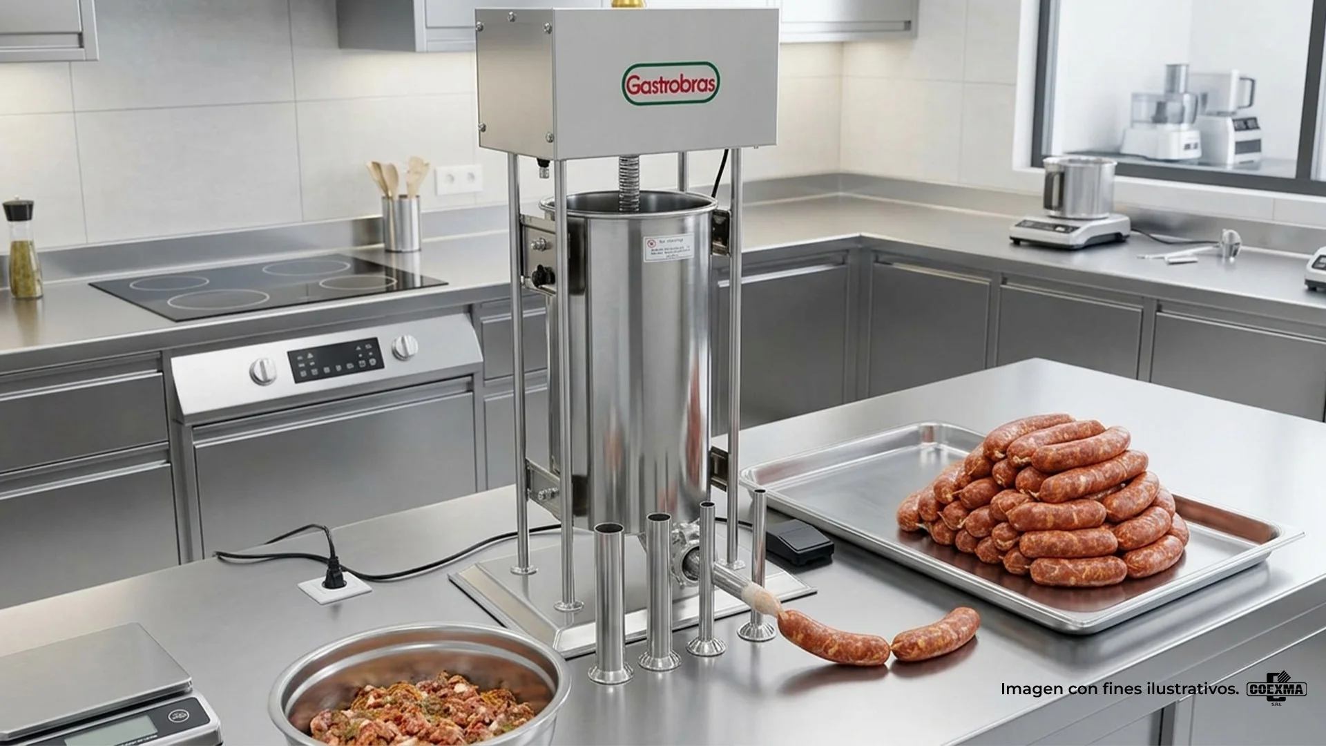 Embutidor de Chorizo Eléctrico GECE-15