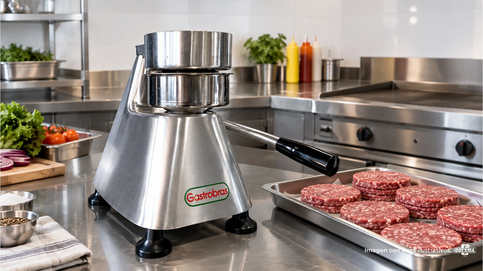 Moldeador de Hamburguesas GMH-100