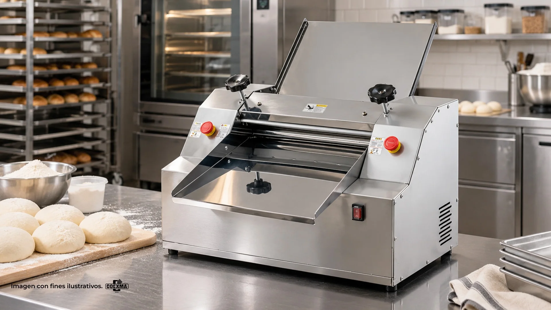 Cilindro Sobador de Mesa 40 cm Modelo 1037I