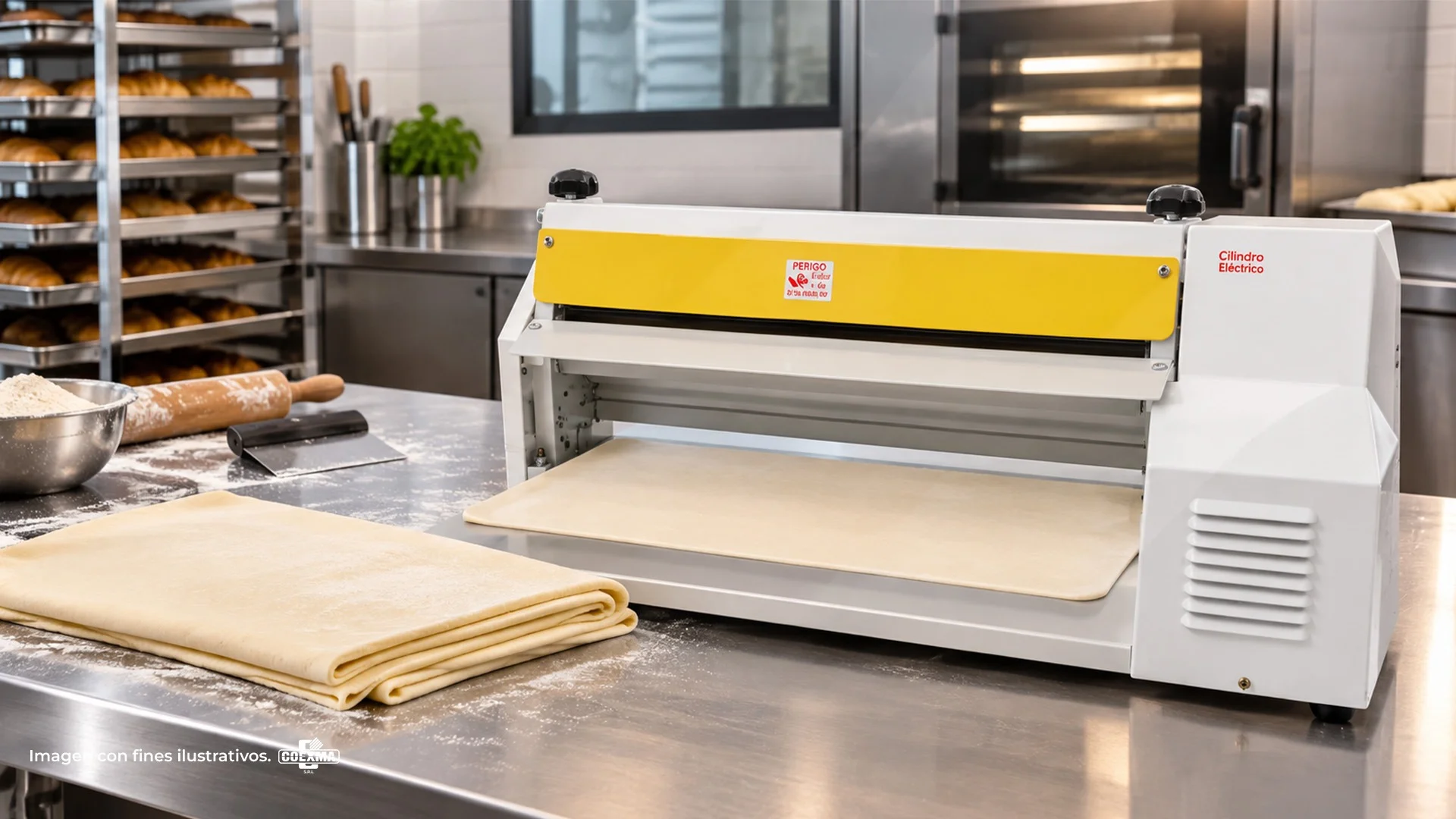 Cilindro Laminador Cromado 28 cm Modelo 1002