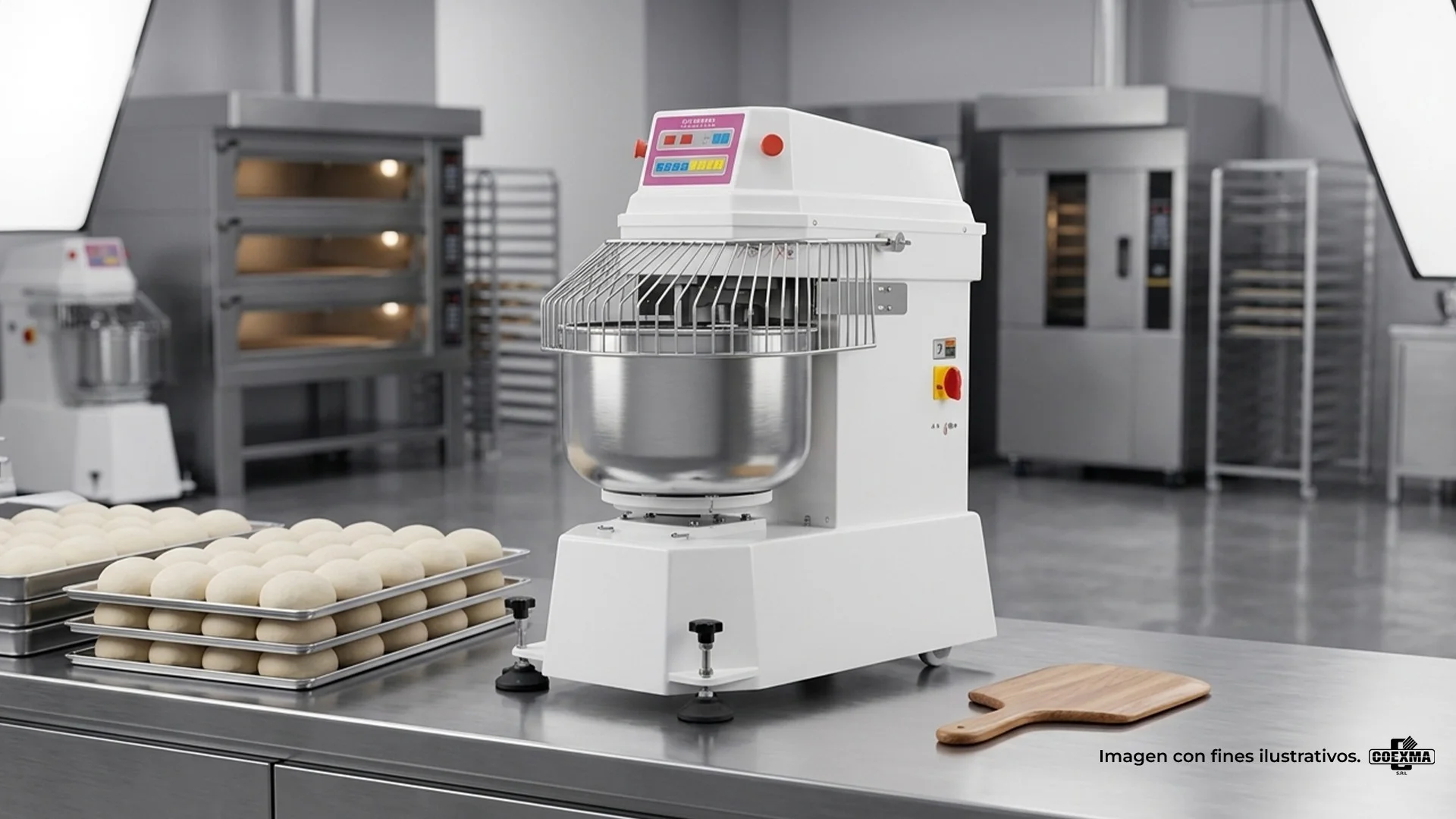 AMASADORA ESPIRAL 50 KG HAR./GAES-50BM/380V.DIG