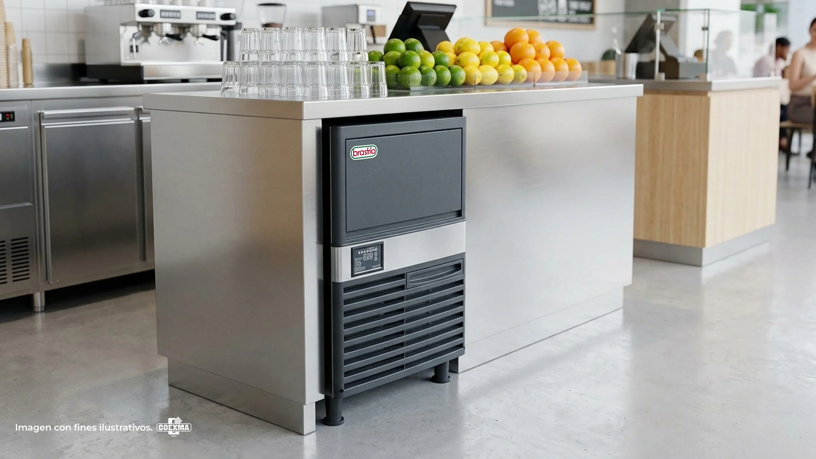 Maquina de Hielo en Cubos SK-80P