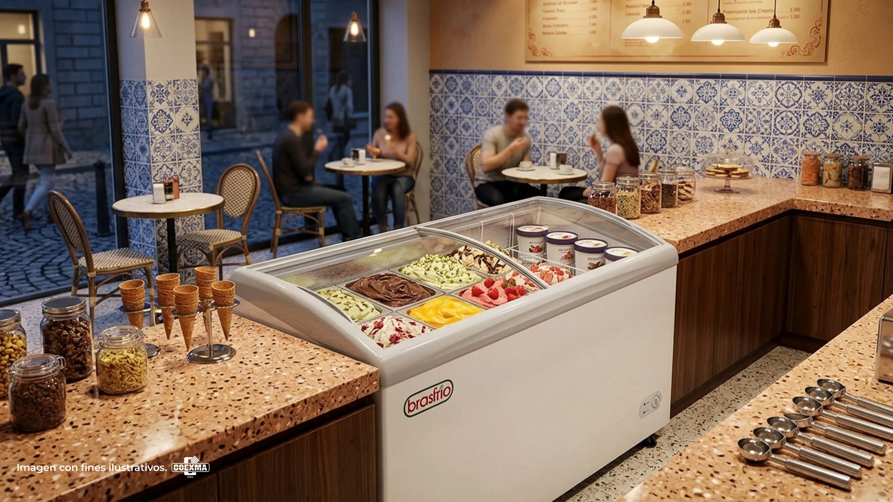 Freezer para Helados SD/SC368