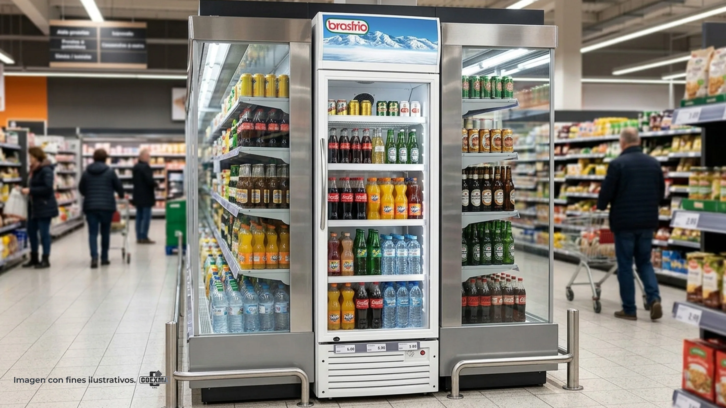 Visicooler Puerta de Vidrio LC-363
