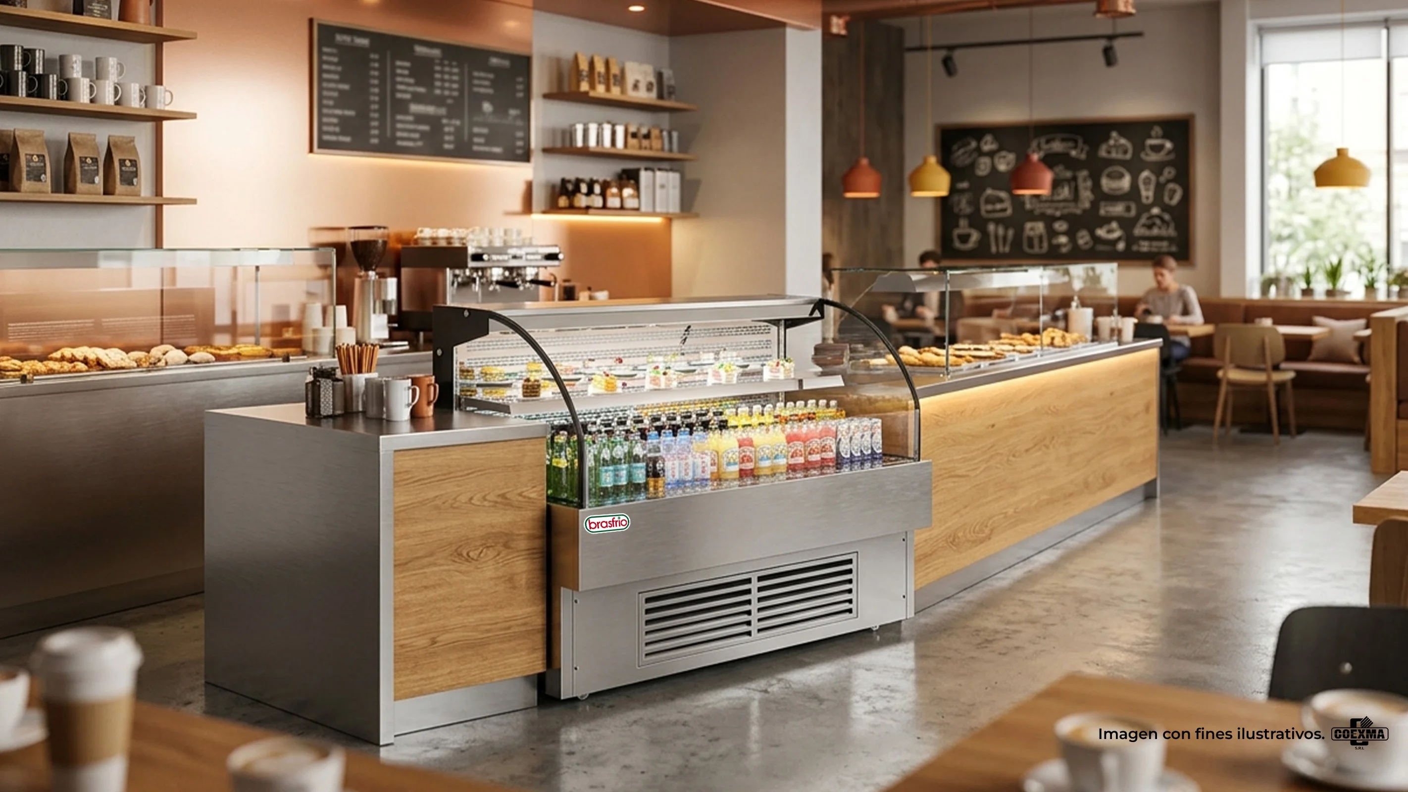 Vitrina Autoservicio Frío Seco BVAR-1500C