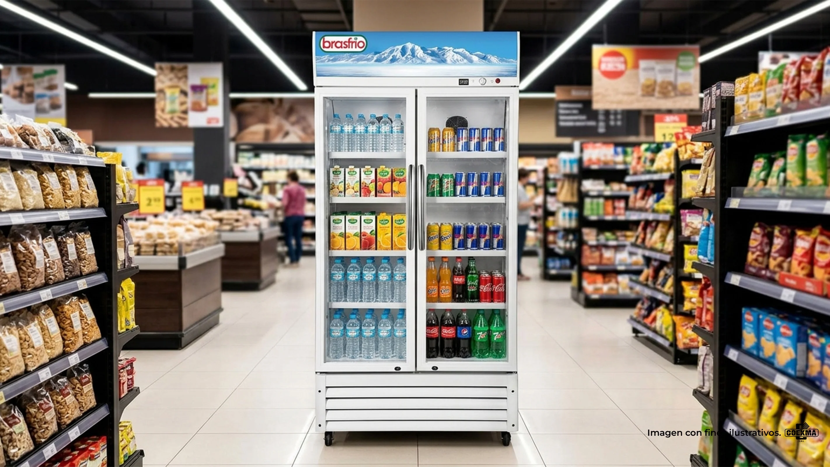 Visicooler Puerta de Vidrio LC-553
