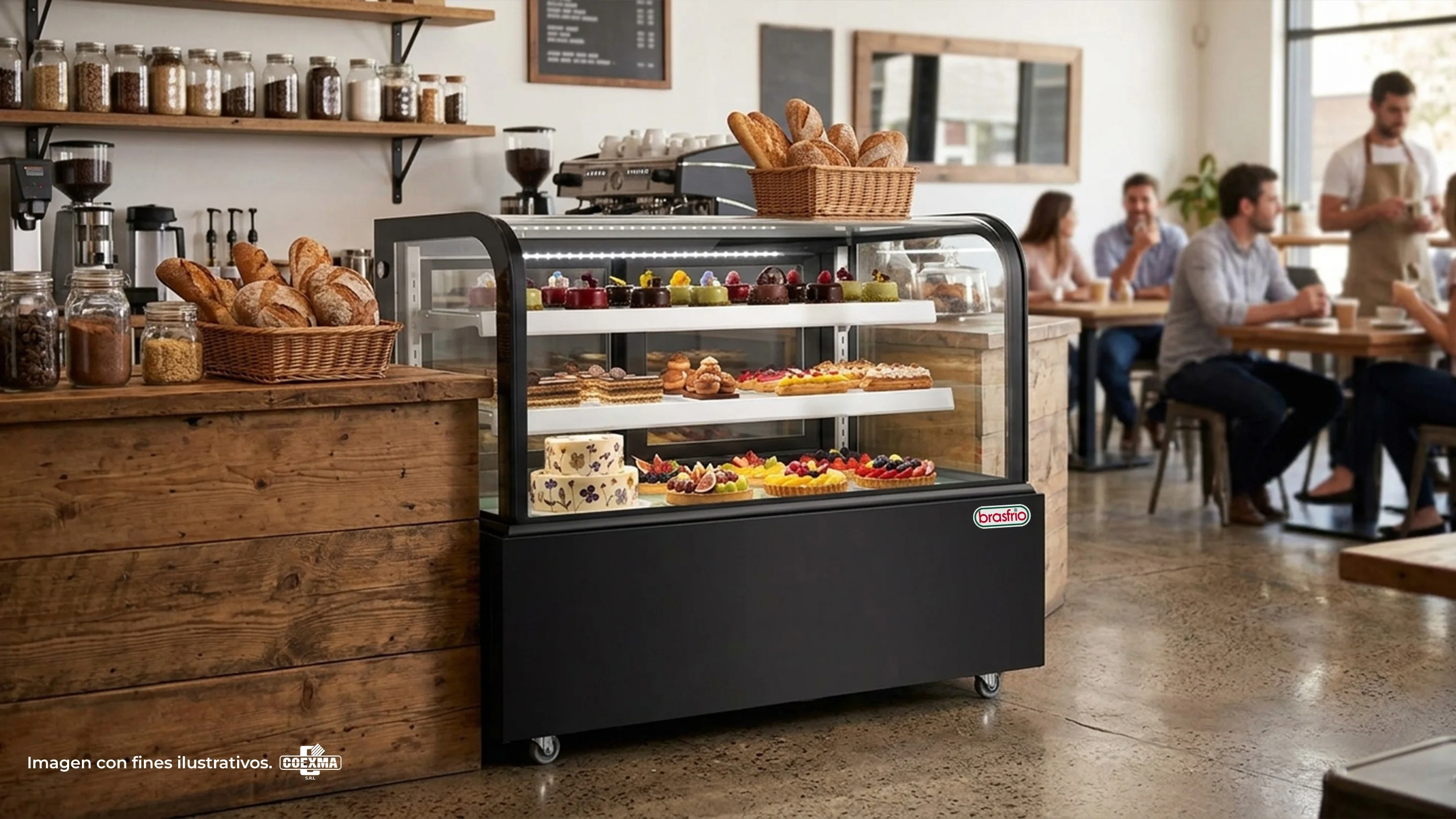 Vitrina Refrigerada de Pie BVPR-470R