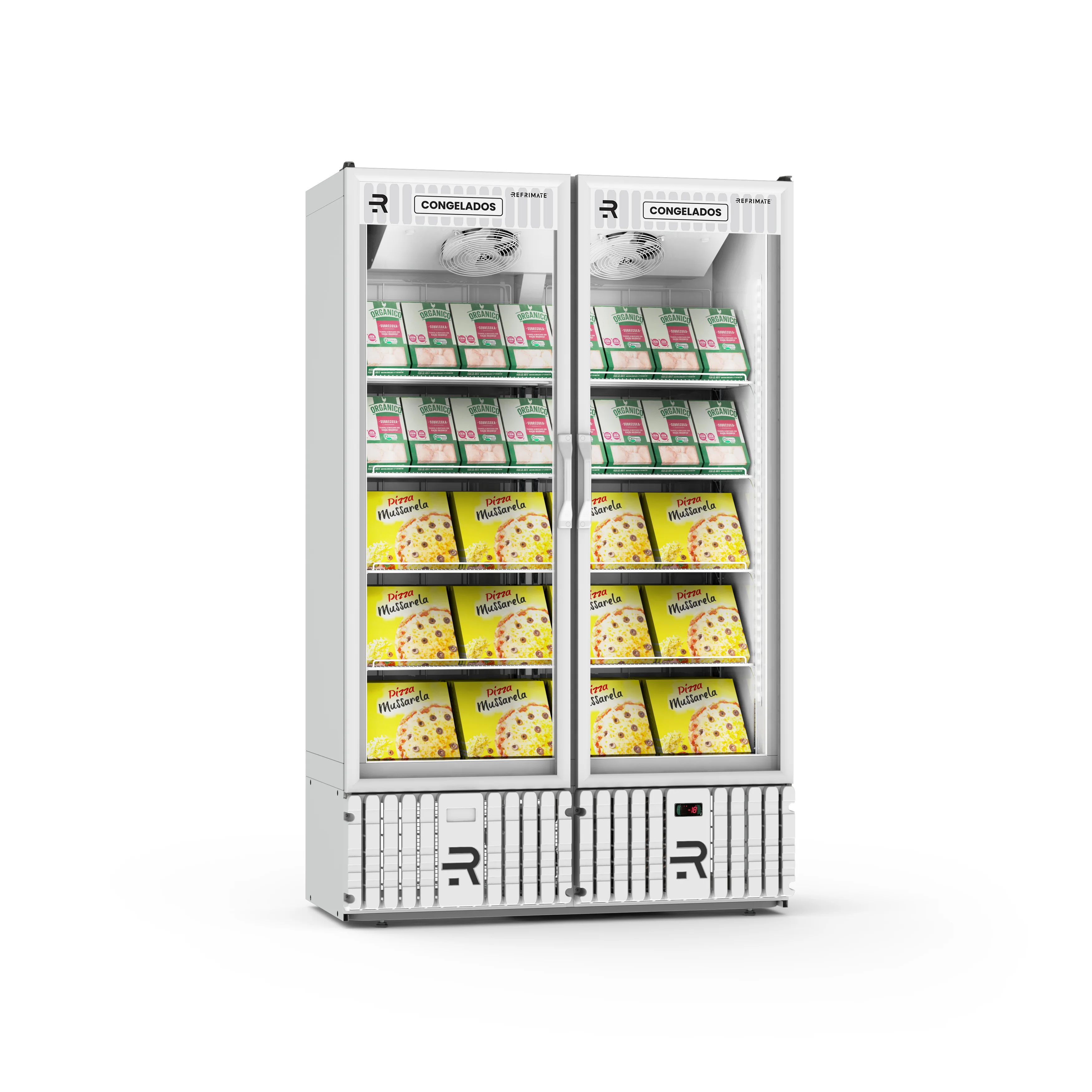 Visicooler P/Congelados Puerta de Vidrio - VCCO1300PV - Imagen 2