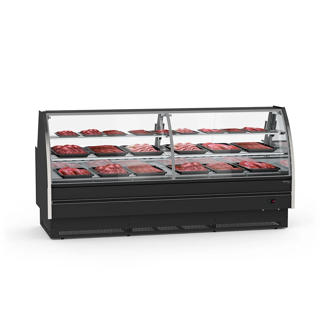 Vitrina Premium Carnicería Vidro Curvo Prateleira - EAPRVCP2500 - Imagen 2