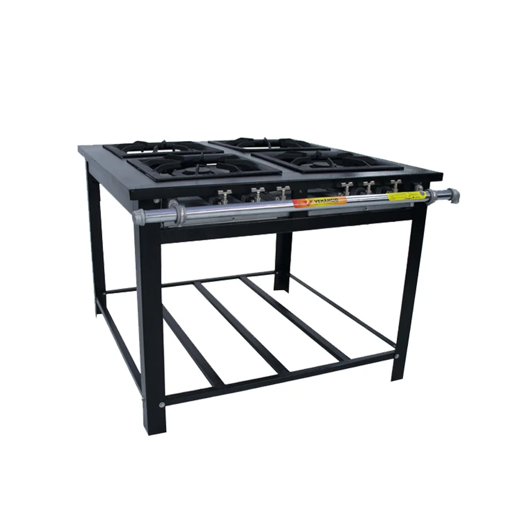 Cocina a Gas Industrial M4ED4 - Imagen 2